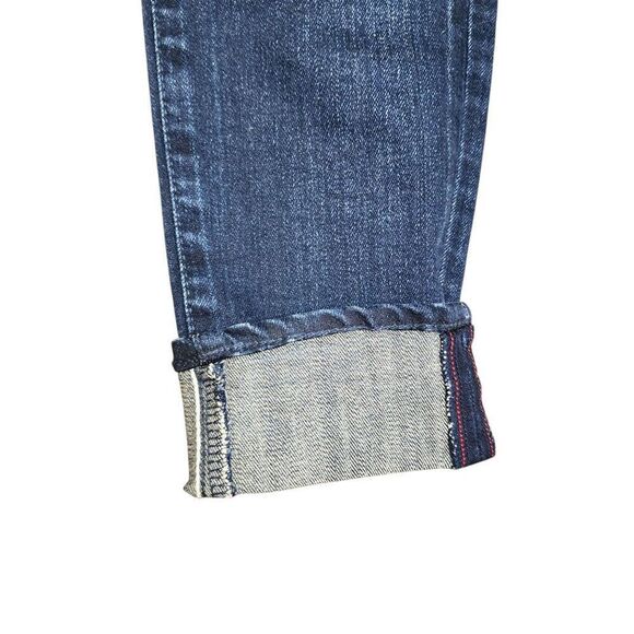 Moussy Japan Skinny Dark Denim Jeans Womens Size 26 Blue Selvedge - Picture 4 of 8